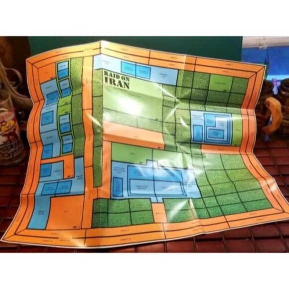 1980 Raid on Iran Pocketbox War Game from Steve Jackson Games 1150N Complete - Picture 6 of 6